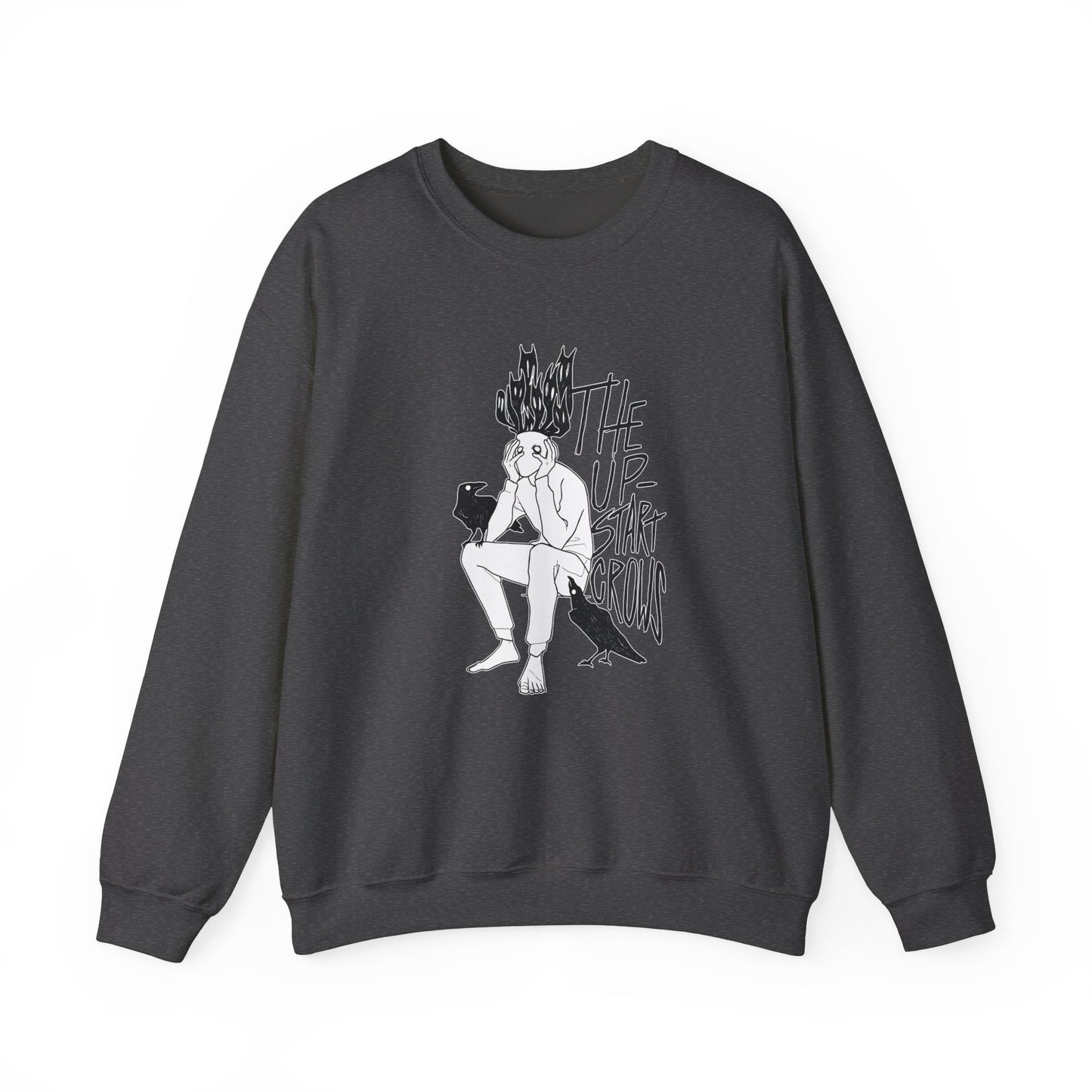 Ghost Head Sweatshirt Crewneck