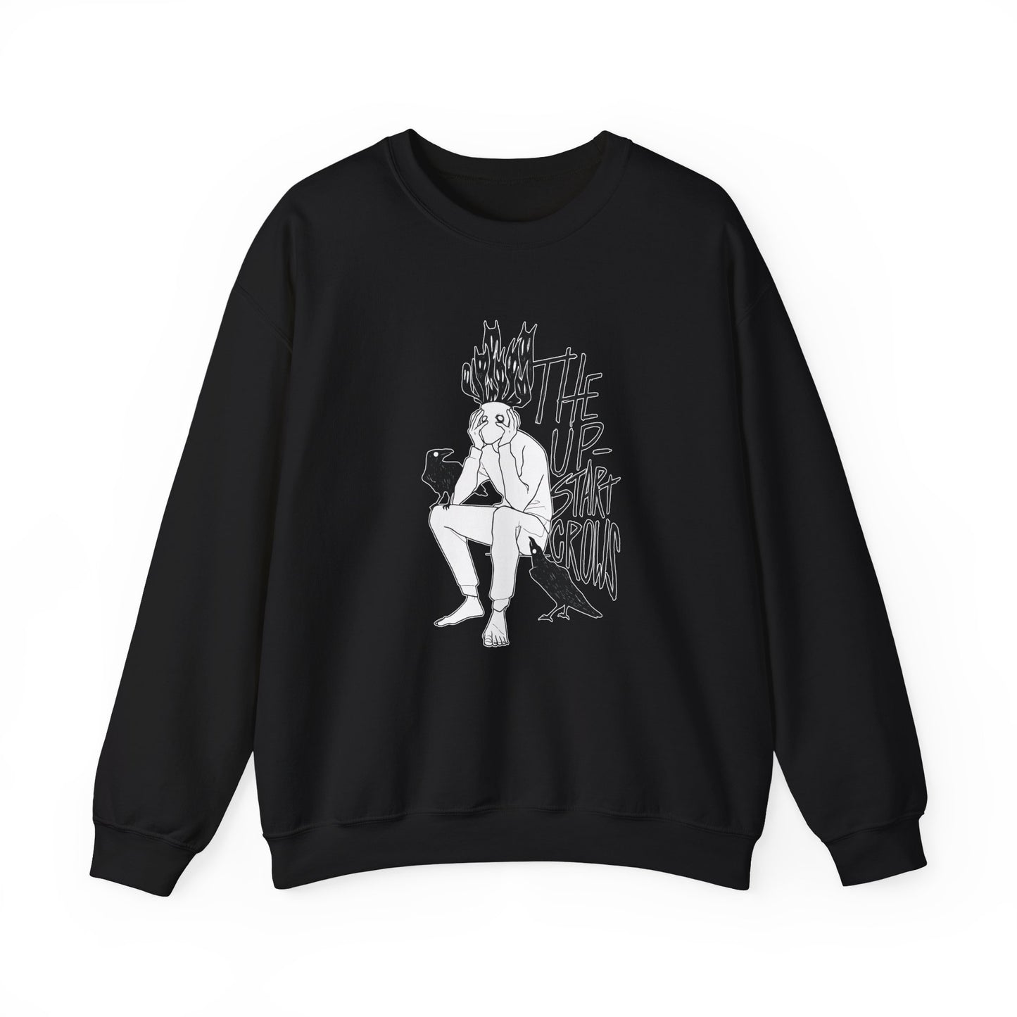 Ghost Head Sweatshirt Crewneck